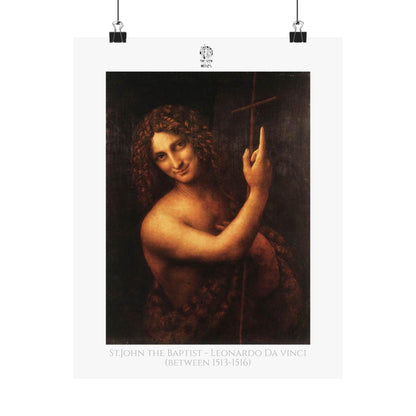 St John the Baptist - Leonardo da Vinci (between 1513-1516)