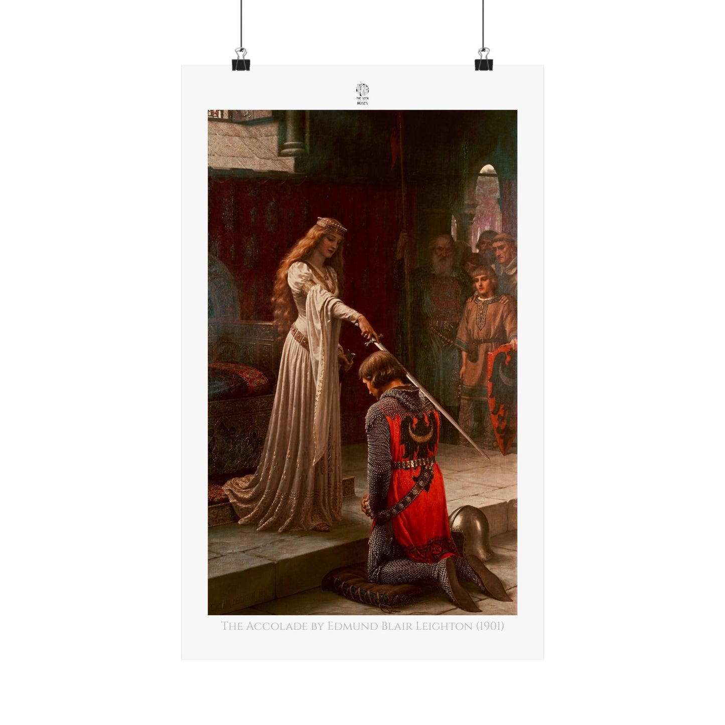 The Accolade by Edmund Blair Leighton (1901)