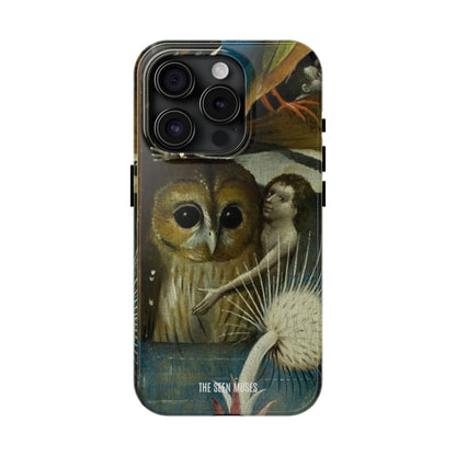 Owl detail by Hiernonymus Bosch