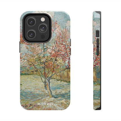 Pink Peach Trees by Vincent Van Gogh