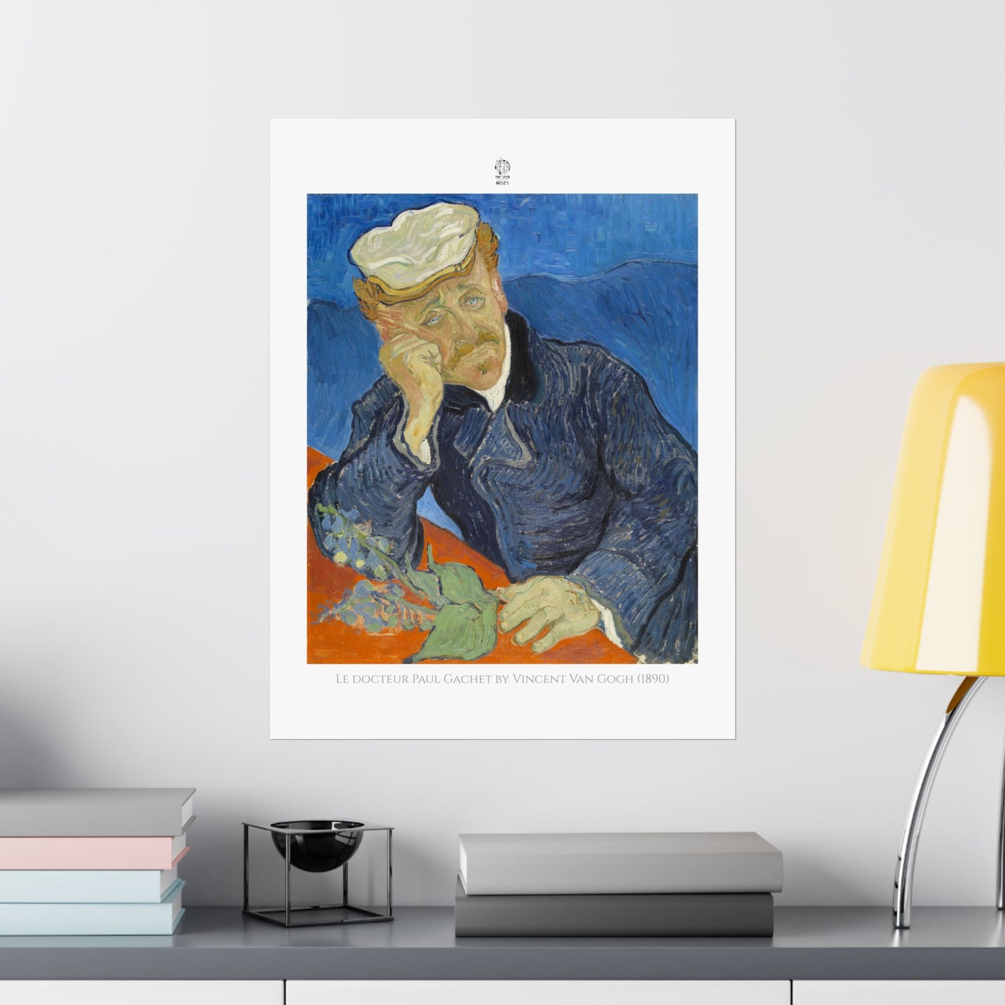 Le docteur Paul Gachet by Vincent Van Gogh (1890)