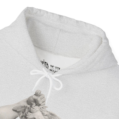 Hooded Sweatshirt - Perseus Triumphant by Domenico Marchetti  (Front+Back)