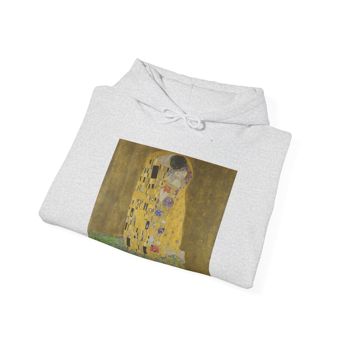 Hooded Sweatshirt - The Kiss by Gustav Klimt