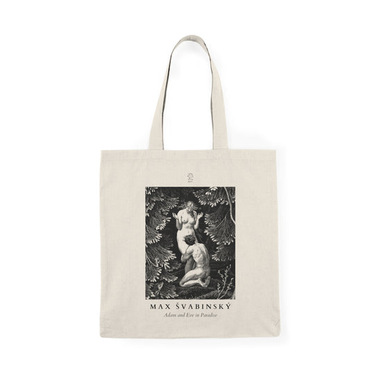 Adam and Eve in Paradise by Max Švabinsky