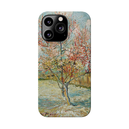 Pink Peach Trees by Vincent Van Gogh