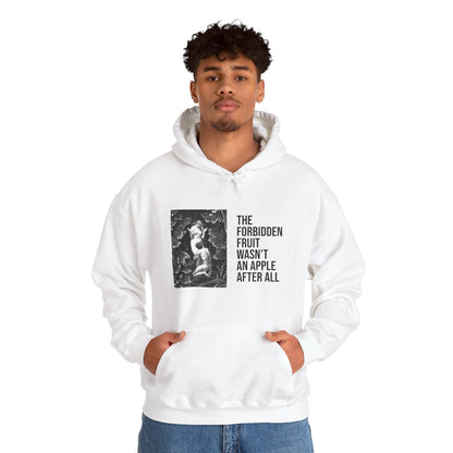 Hooded Sweatshirt- Adam and Eve in Paradise by Max Svabinsky