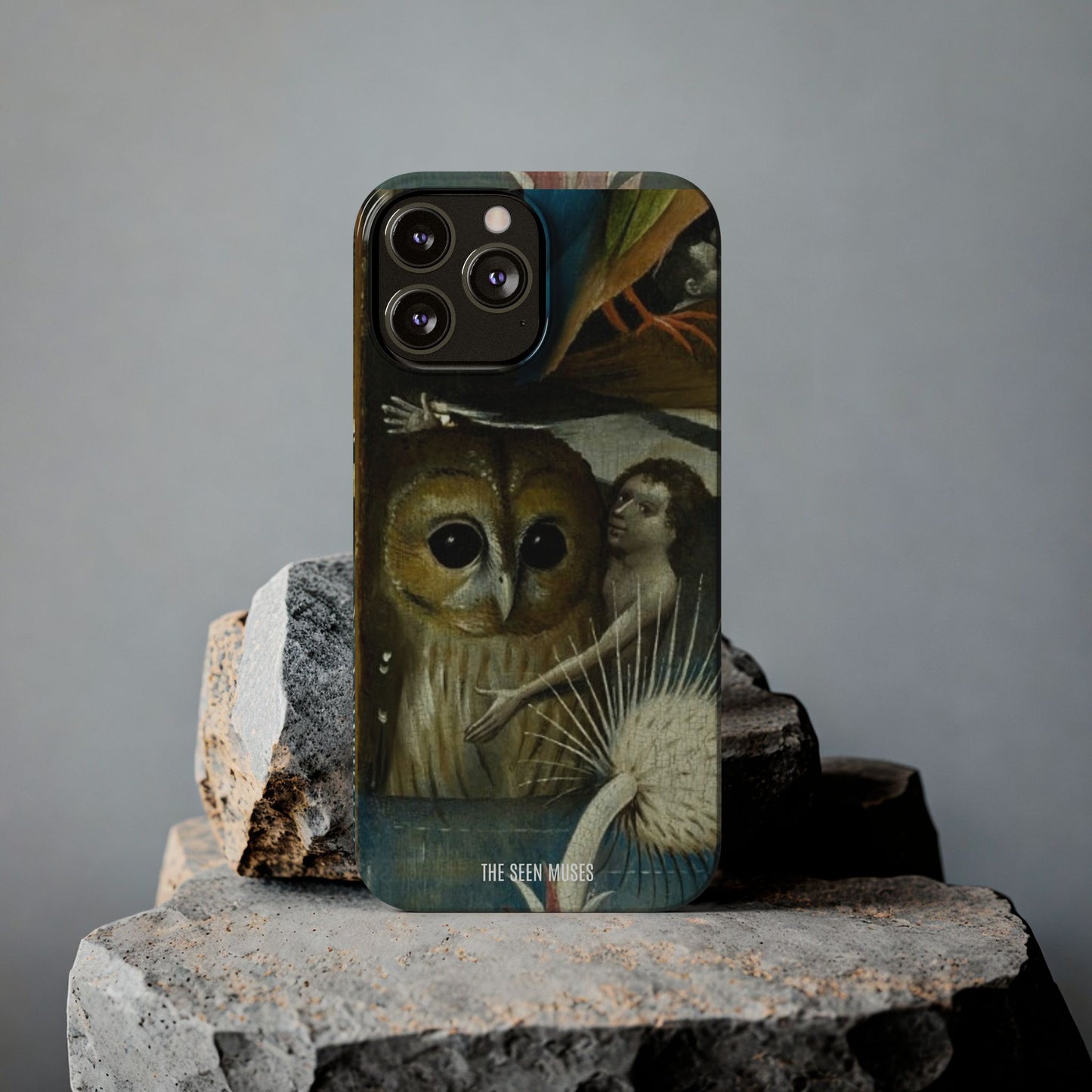 Owl detail by Hieronymus Bosch