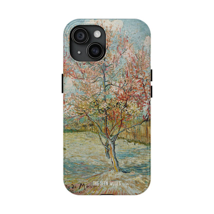 Pink Peach Trees by Vincent Van Gogh