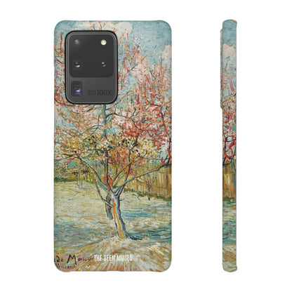 Pink Peach Trees by Vincent Van Gogh