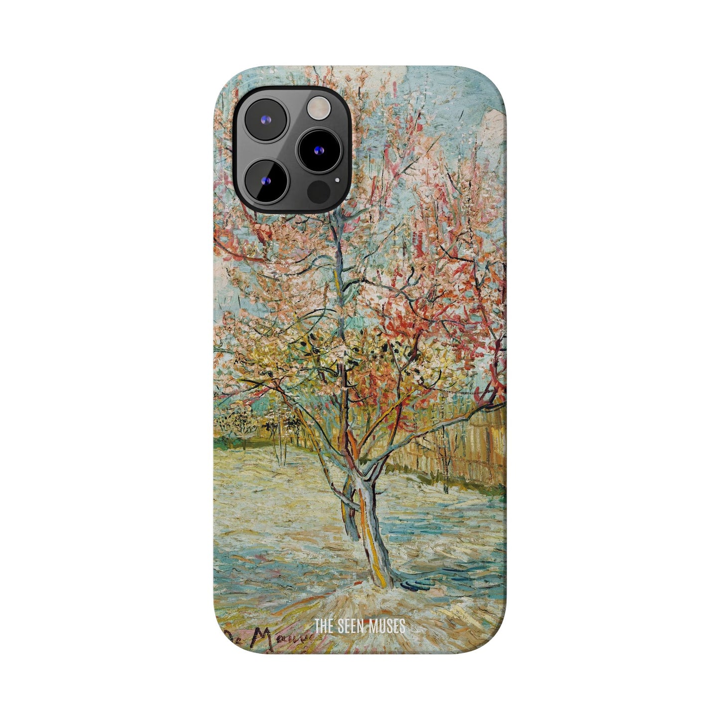 Pink Peach Trees by Vincent Van Gogh
