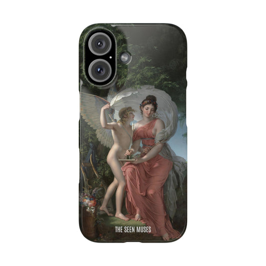 Erato, Muse of Lyrical Poetry by Charles Meynier (1800)