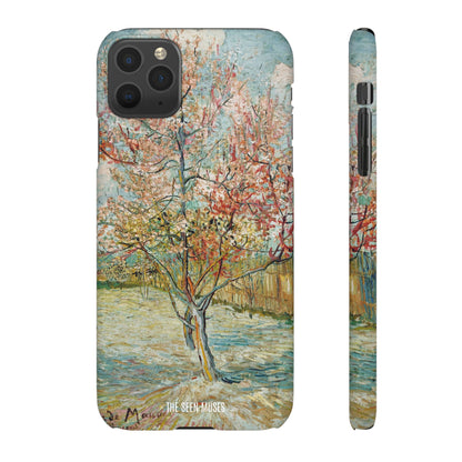 Pink Peach Trees by Vincent Van Gogh