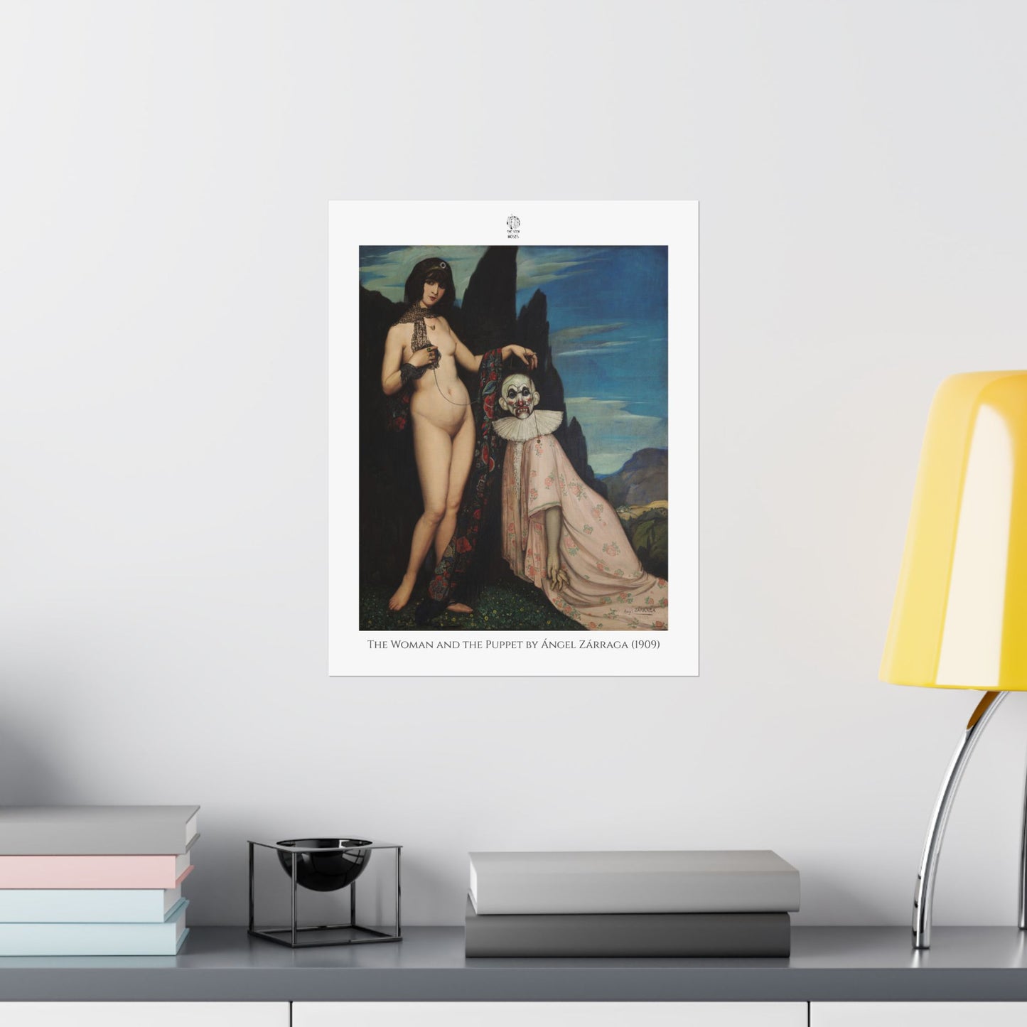 The Woman and the Puppet by Ángel Zárraga (1909)
