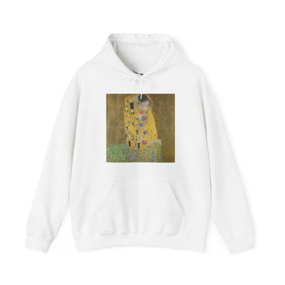 Hooded Sweatshirt - The Kiss by Gustav Klimt
