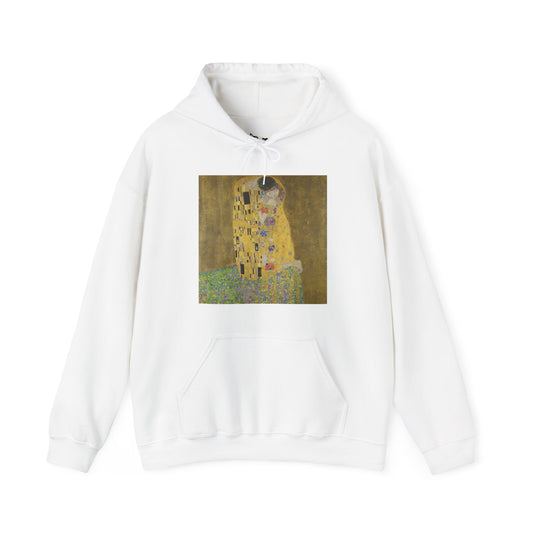 Hooded Sweatshirt - The Kiss by Gustav Klimt