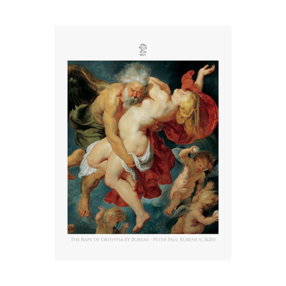 The Abduction of Orithyia by Boreas - Peter Paul Rubens (c.1620)