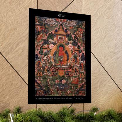 Buddha Amitabha in His Pure Land of Suvakti, Central Tibet.