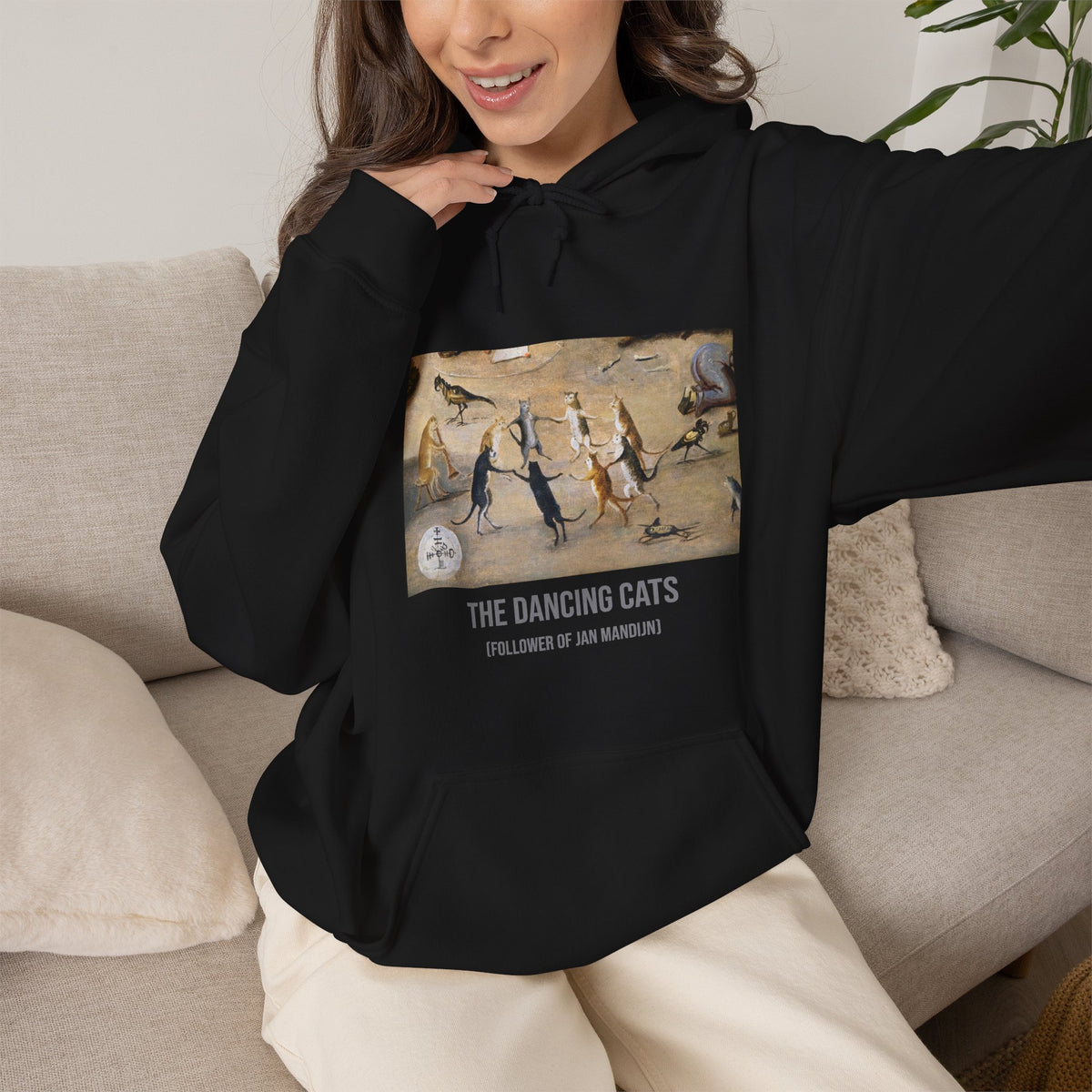 Hooded Sweatshirt- The Witches Cove (follower of Jan Mandijn) (Front)