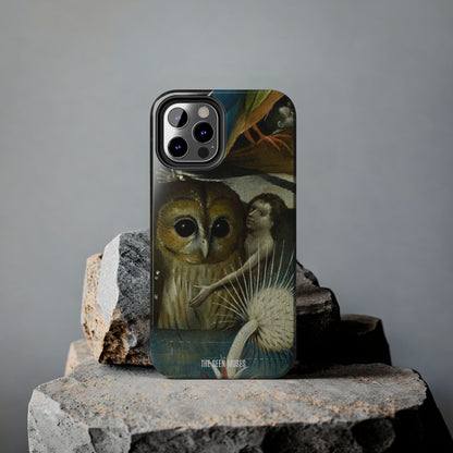 Owl detail by Hiernonymus Bosch
