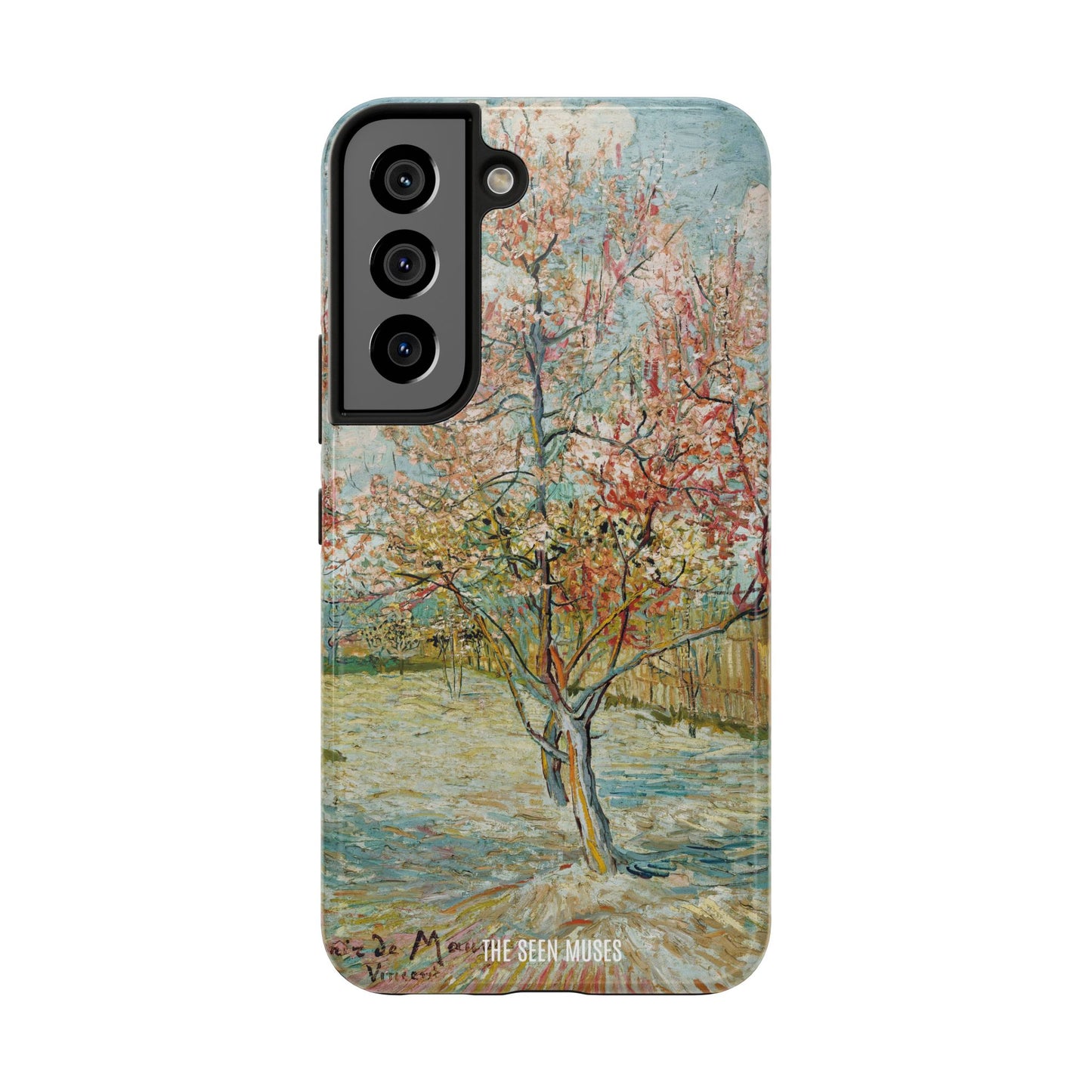 Pink Peach Trees by Vincent Van Gogh