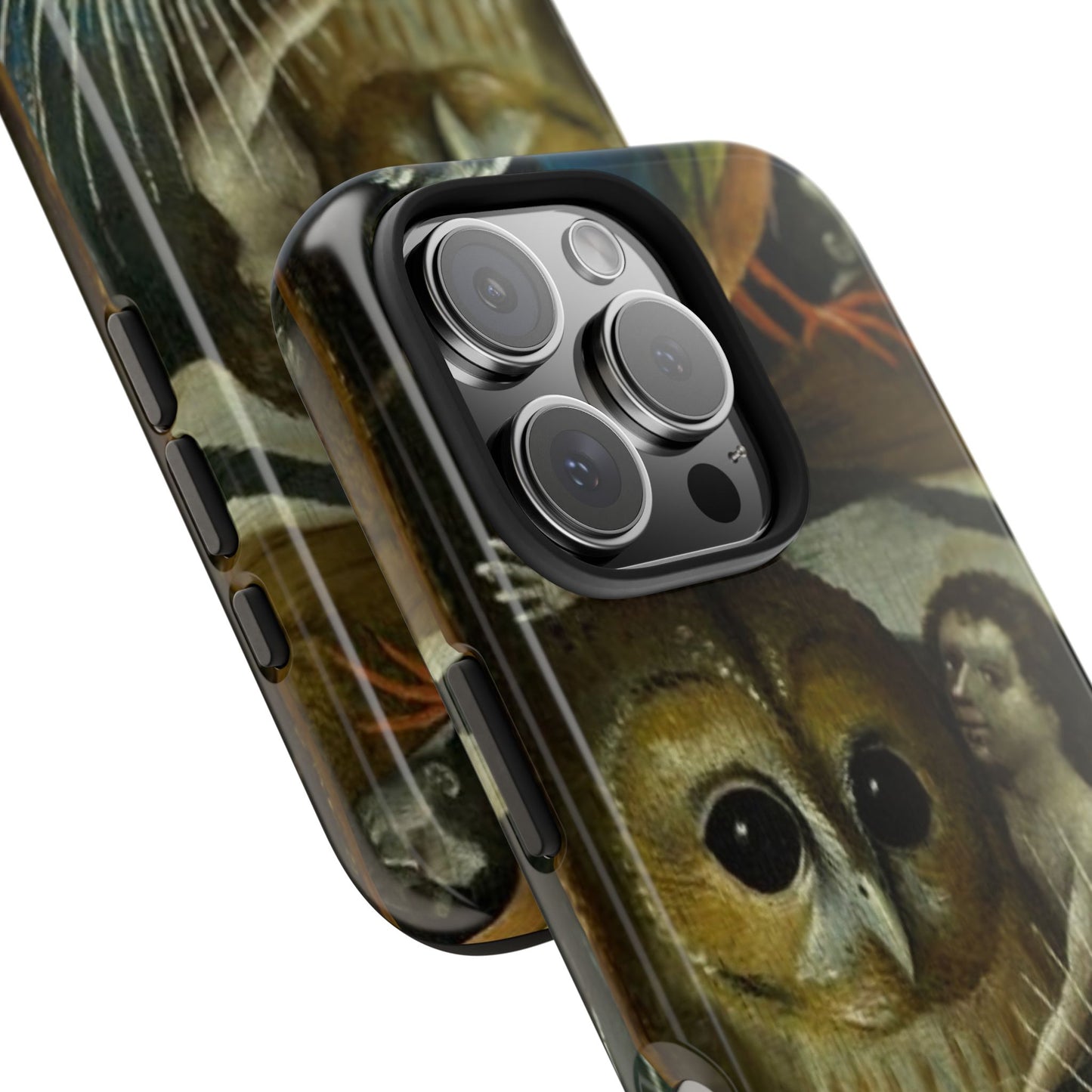 Owl detail by Hiernonymus Bosch