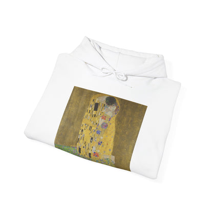 Hooded Sweatshirt - The Kiss by Gustav Klimt