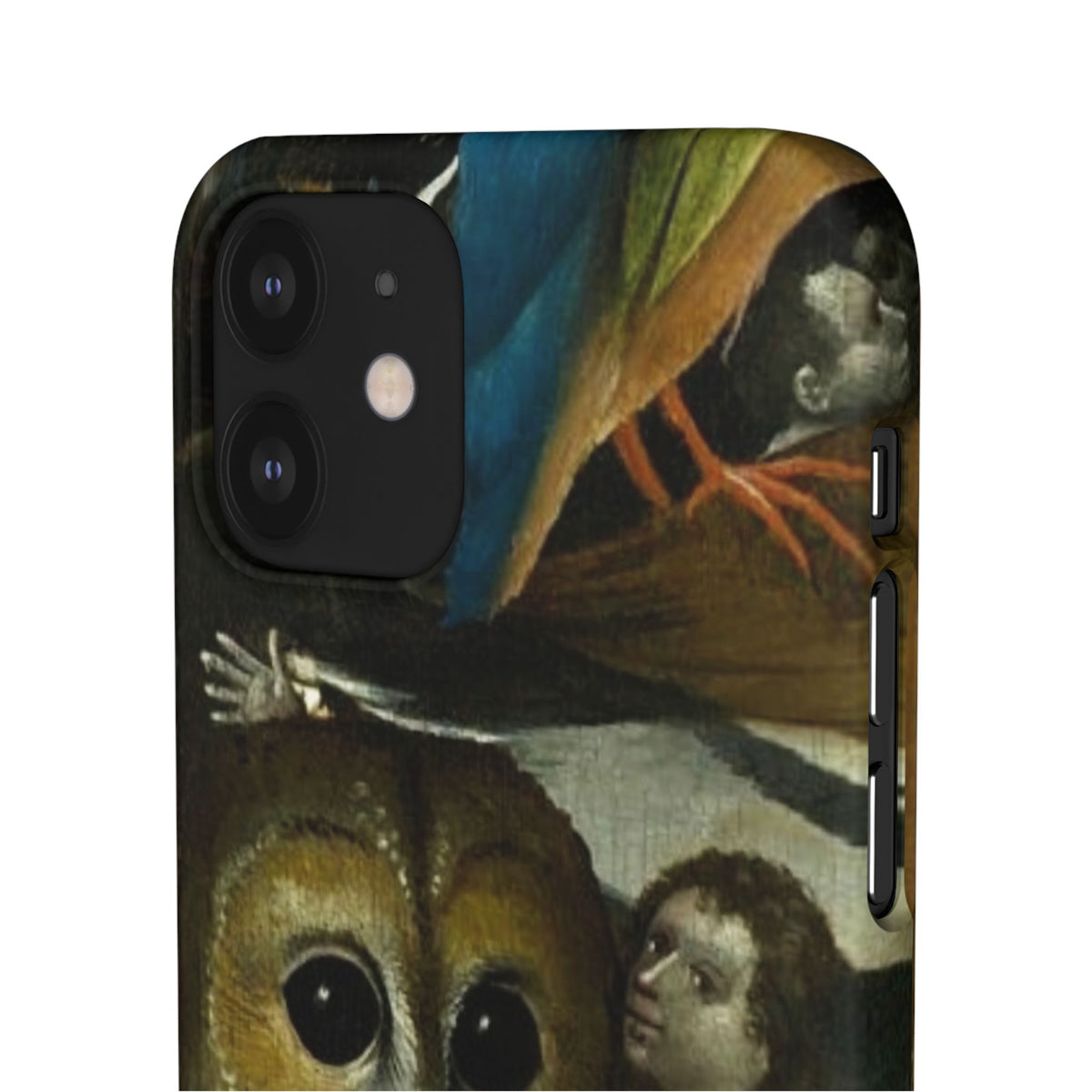 Owl detail by Hieronymus Bosch