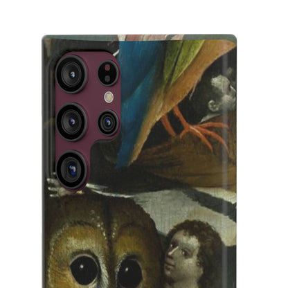 Owl detail by Hieronymus Bosch