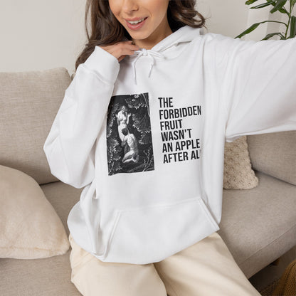 Hooded Sweatshirt- Adam and Eve in Paradise by Max Svabinsky