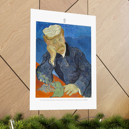 Le docteur Paul Gachet by Vincent Van Gogh (1890)