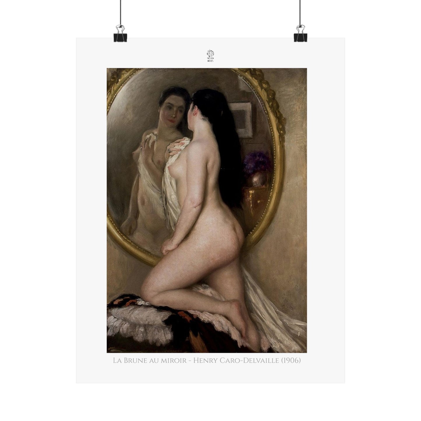 La Brune au Miroir - Henry Caro-Delvaille (1906)