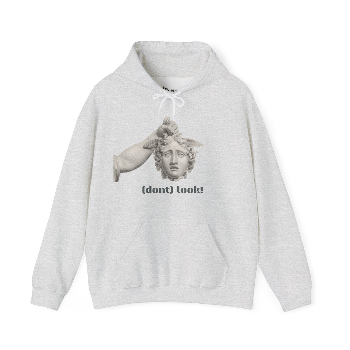 Hooded Sweatshirt - Perseus Triumphant by Domenico Marchetti  (Front+Back)