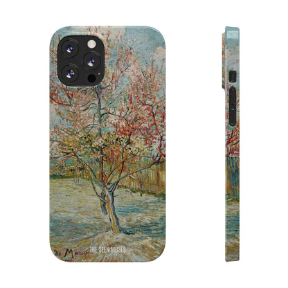 Pink Peach Trees by Vincent Van Gogh