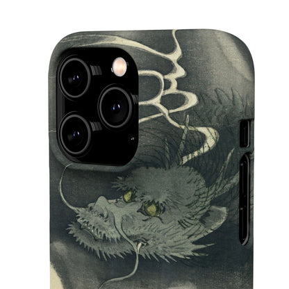 Japanese dragon, Ukiyo-e print (1892)