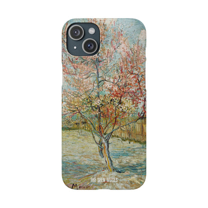 Pink Peach Trees by Vincent Van Gogh