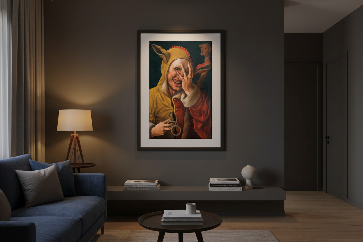 The Laughing Fool - Jacob Cornelisz van Oostsanen (c.1500)