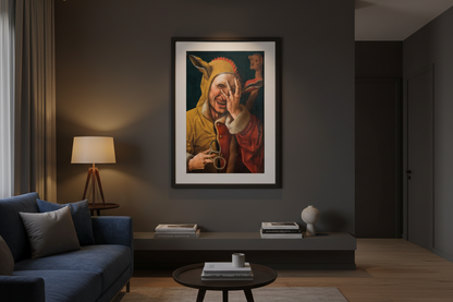 The Laughing Fool - Jacob Cornelisz van Oostsanen (c.1500)