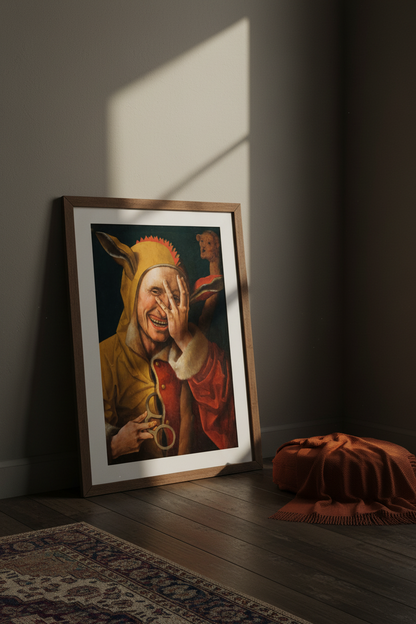 The Laughing Fool - Jacob Cornelisz van Oostsanen (c.1500)