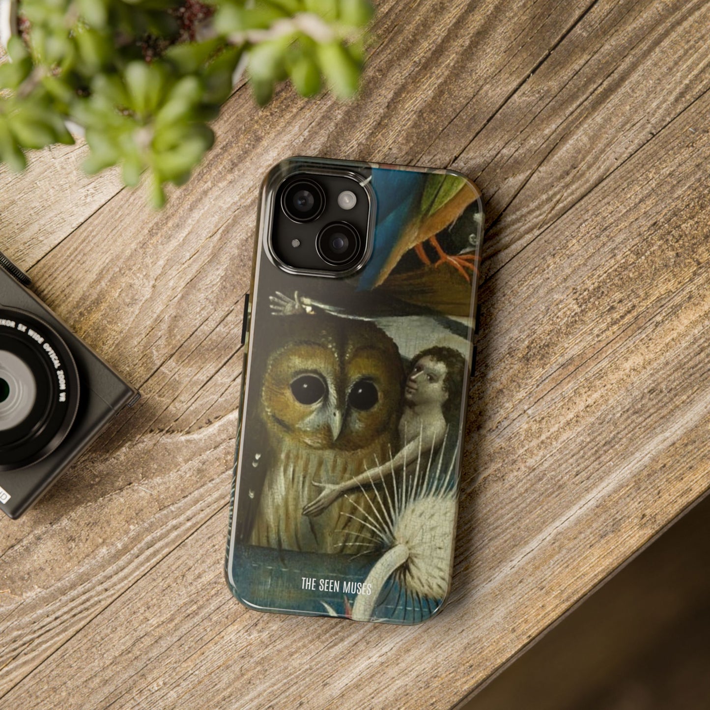 Owl detail by Hiernonymus Bosch