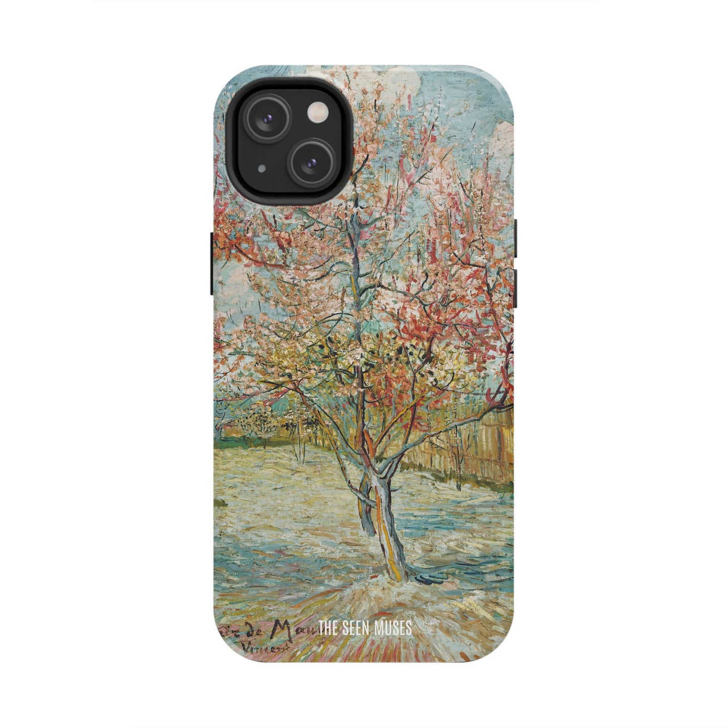 Pink Peach Trees by Vincent Van Gogh