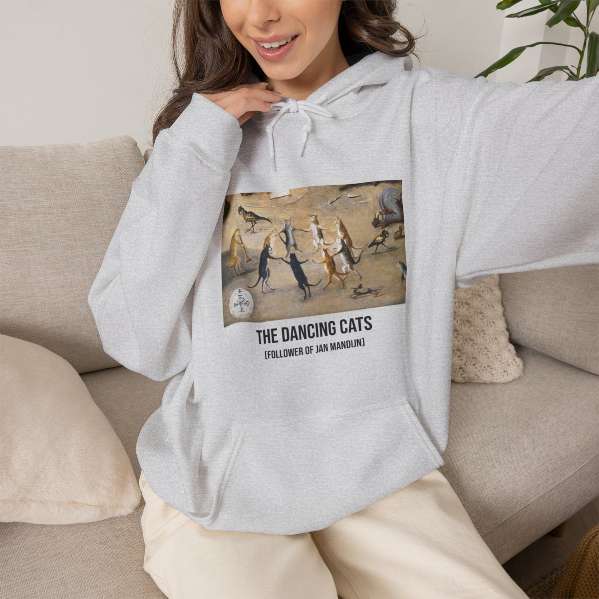 Hooded Sweatshirt- The Witches Cove (follower of Jan Mandijn) (Front)