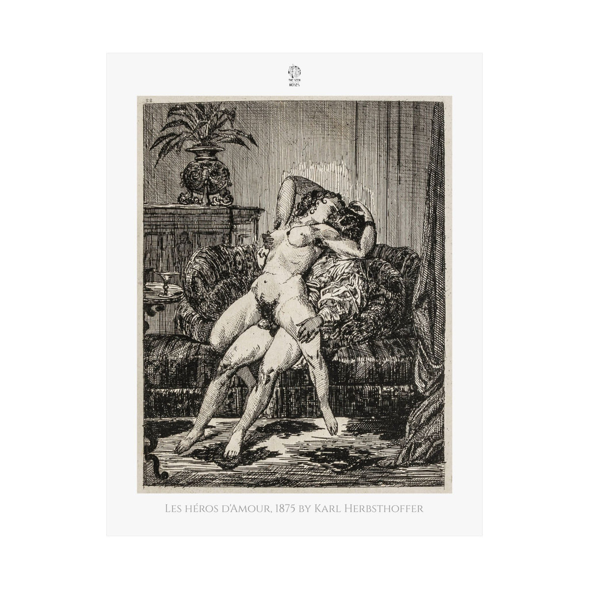 Les héros d'Amour, 1875 by Karl Herbsthoffer