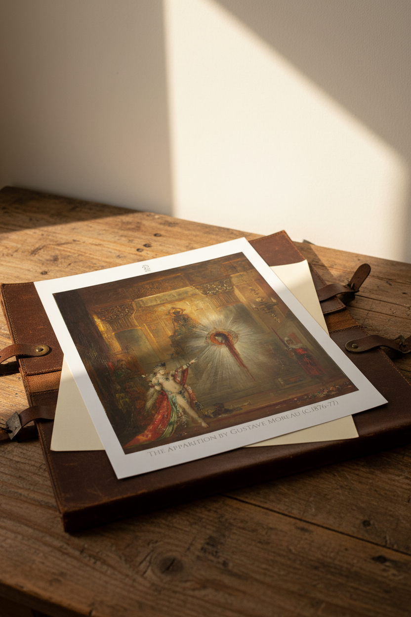 The Apparition by Gustave Moreau (c.1876-77)