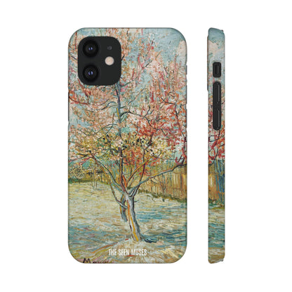Pink Peach Trees by Vincent Van Gogh