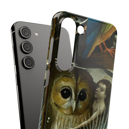 Owl detail by Hieronymus Bosch