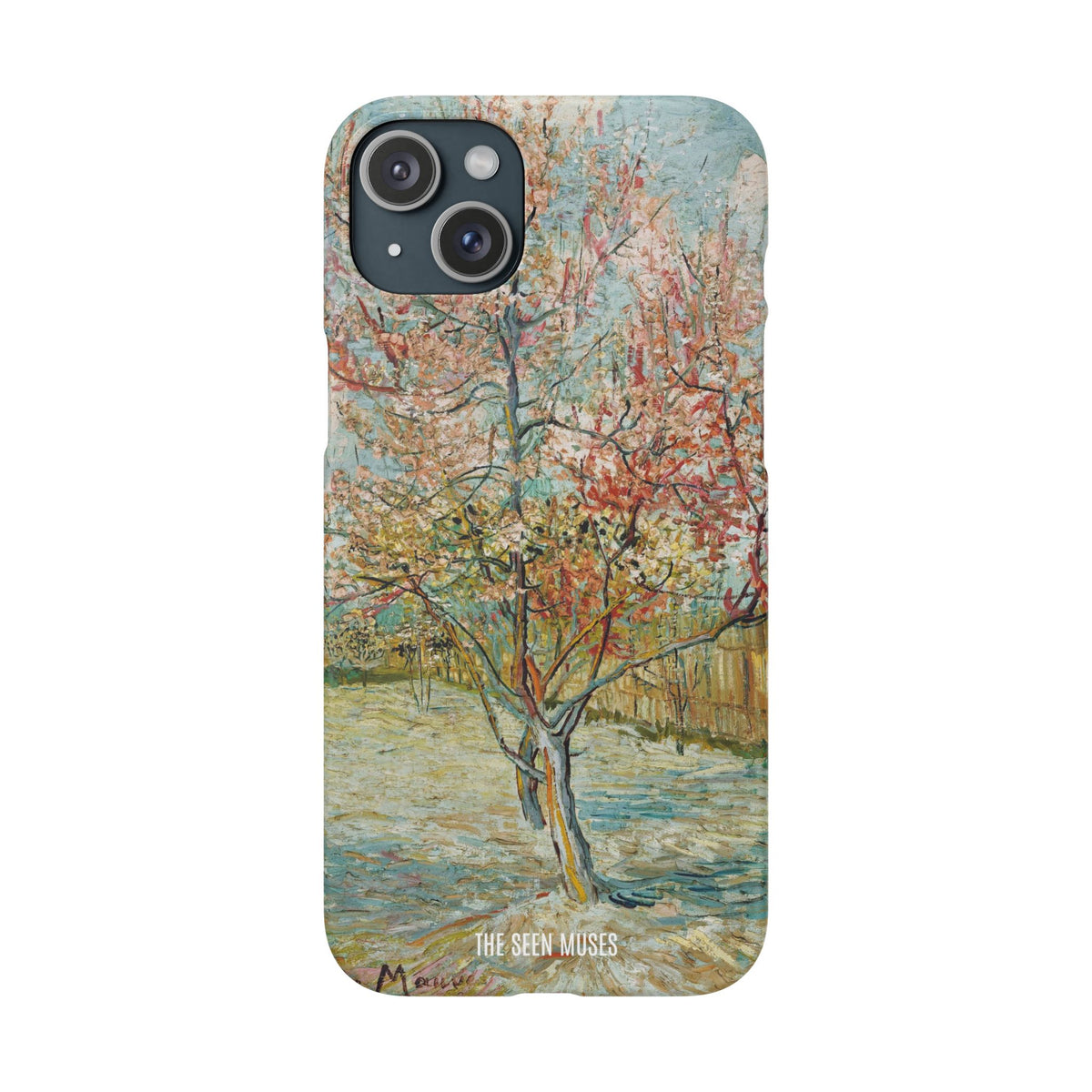 Pink Peach Trees by Vincent Van Gogh
