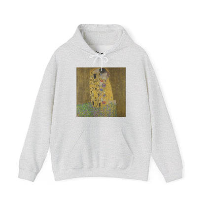 Hooded Sweatshirt - The Kiss by Gustav Klimt