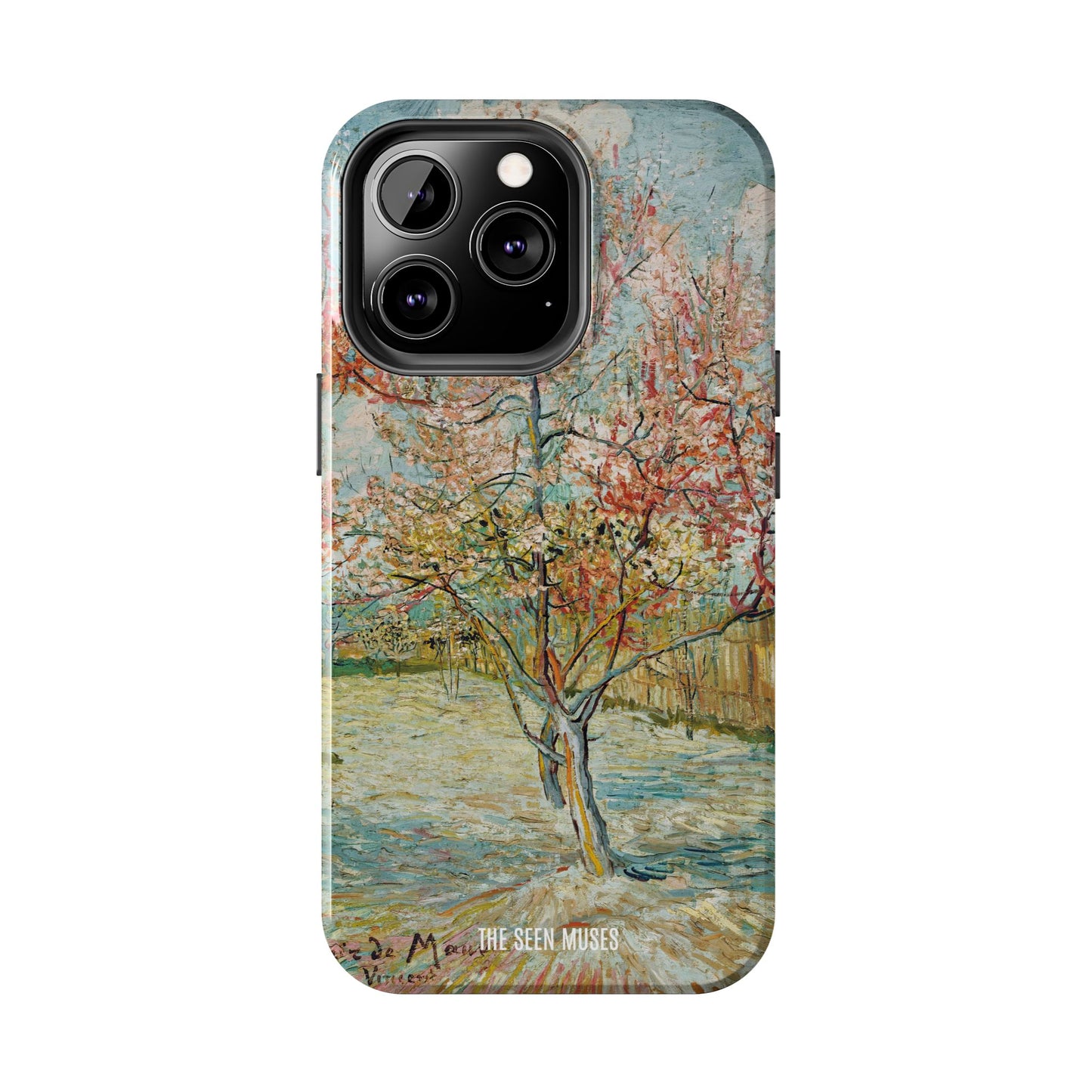 Pink Peach Trees by Vincent Van Gogh