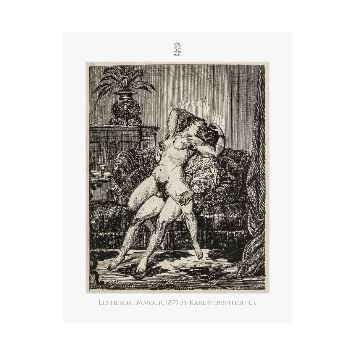 Les héros d'Amour, 1875 by Karl Herbsthoffer