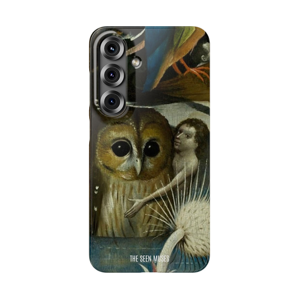 Owl detail by Hieronymus Bosch